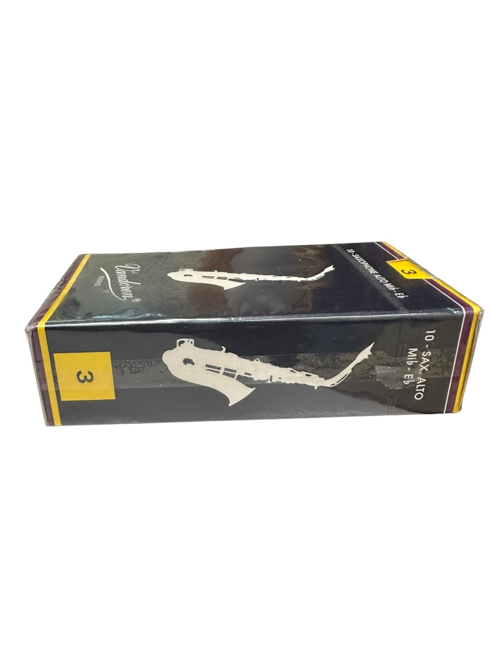 Vandoren Alto Saxophone Reeds (Strength 3) - Pack of 10 - Picture 3 of 5